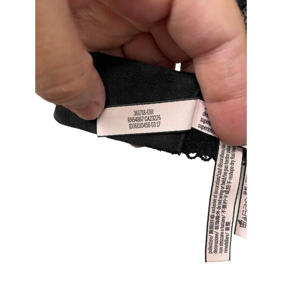 Victoria’s Secret Lined Demi Dream Angels Lace Bra Size 32DD - Picture 3 of 5